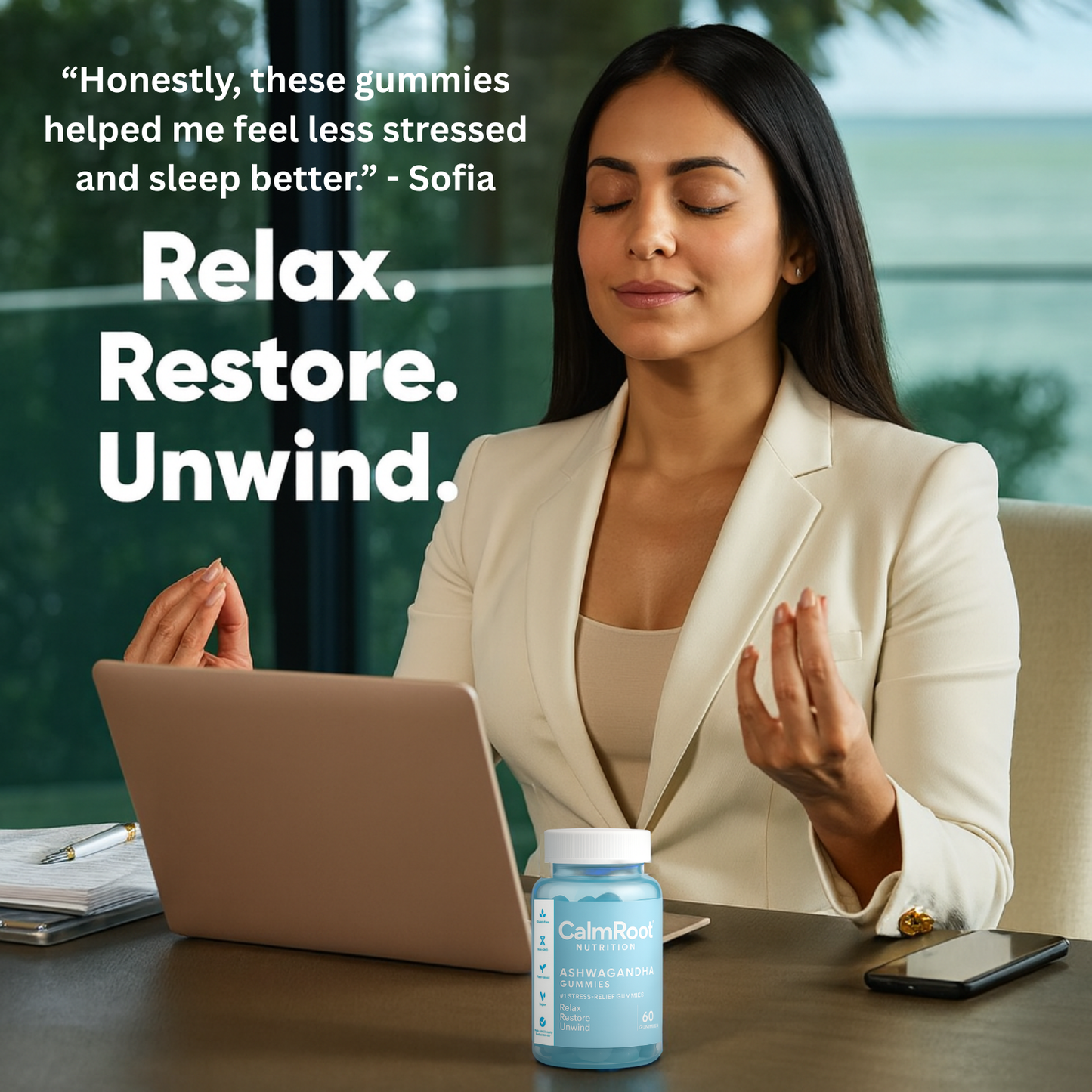 CalmRoot™ Ashwagandha Gummies