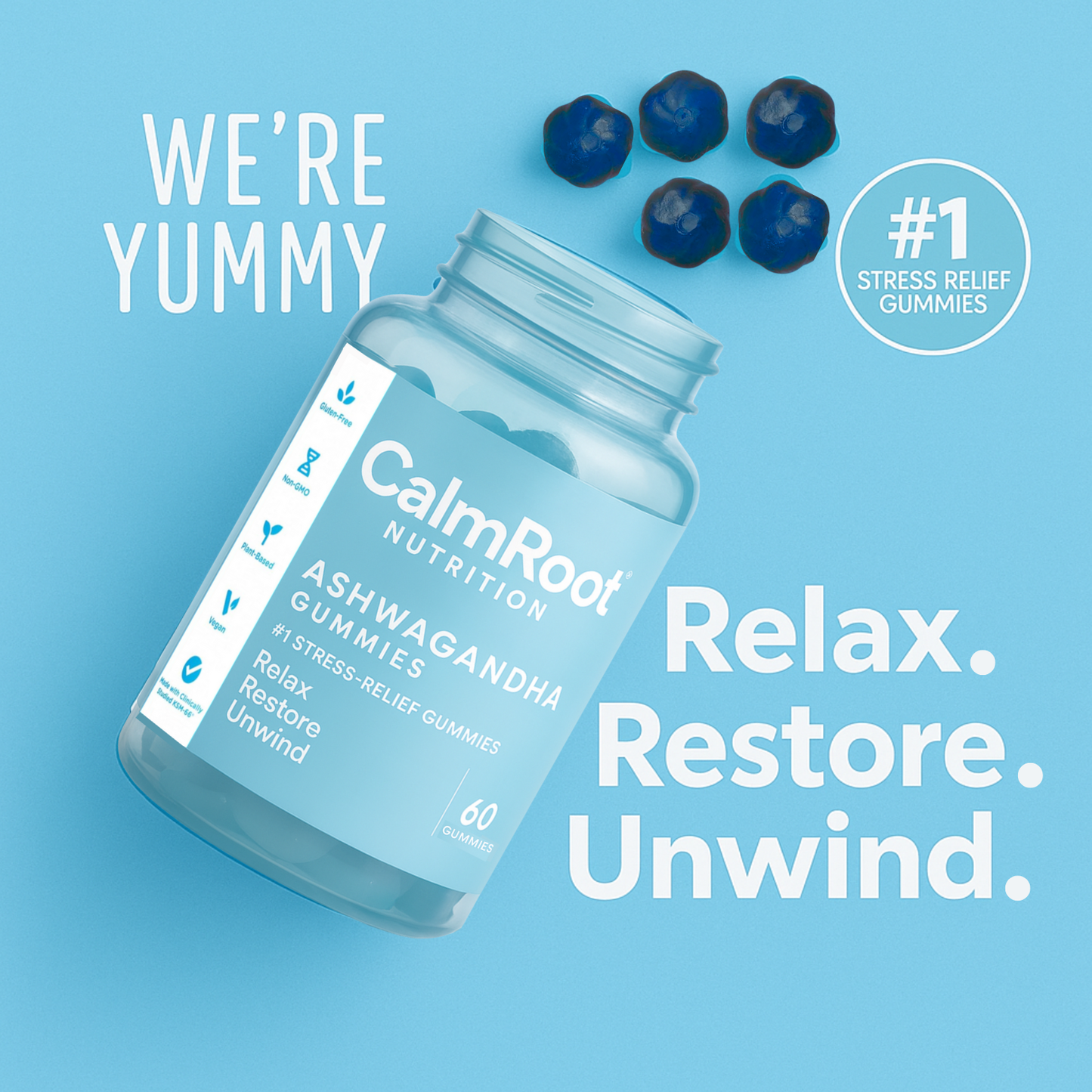 CalmRoot™ Ashwagandha Gummies